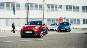 Pierwsza Toyota Aygo X wyprodukowana w fabryce Toyoty w Czechach